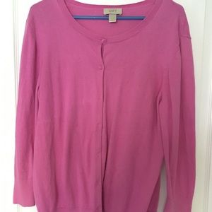 Ann Taylor Loft cardigan, Size Large